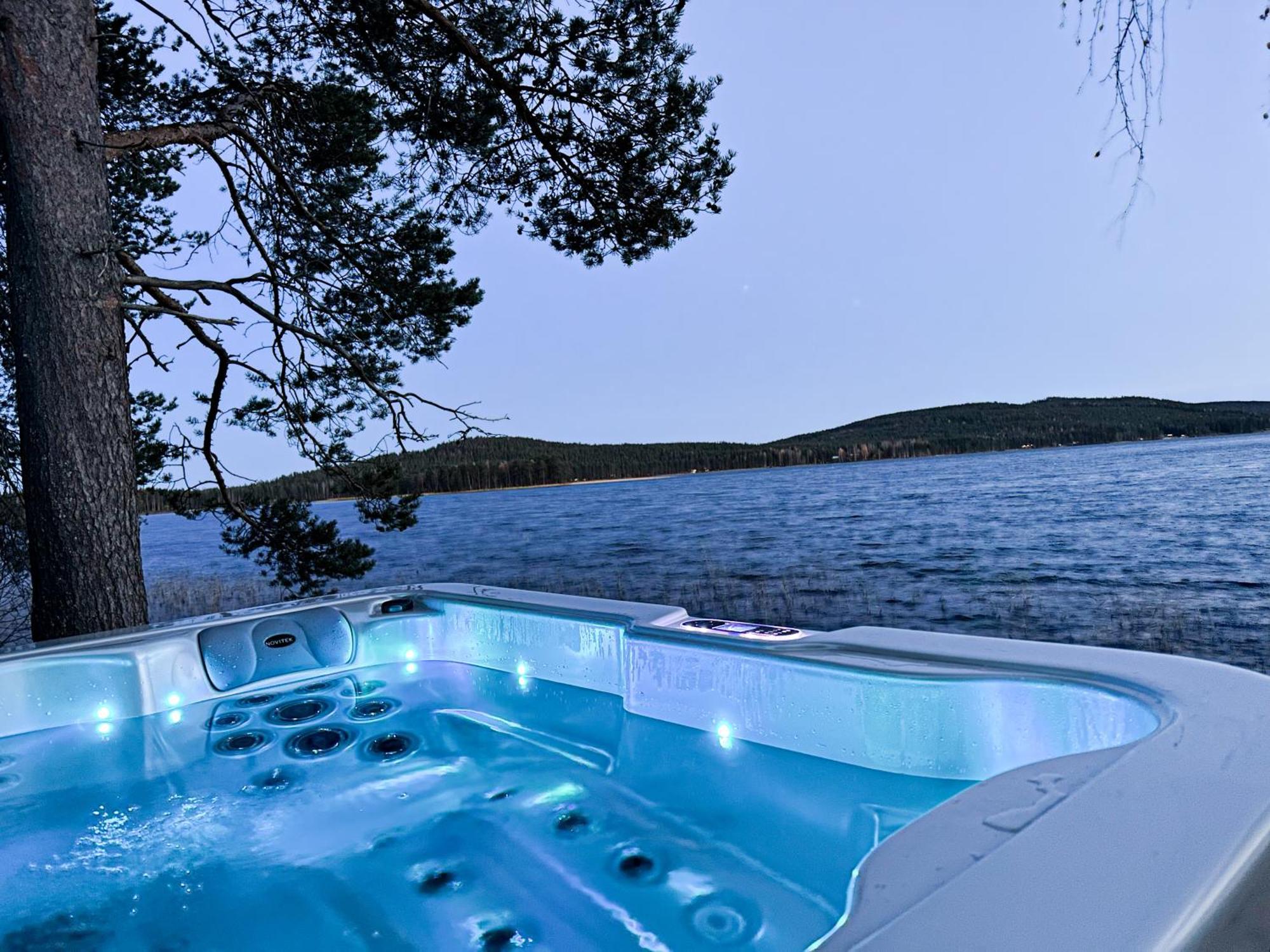 Luxurious Villa Kinos With Jacuzzi Рованиеми Экстерьер фото